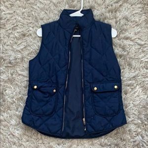 Blue Puffy vest